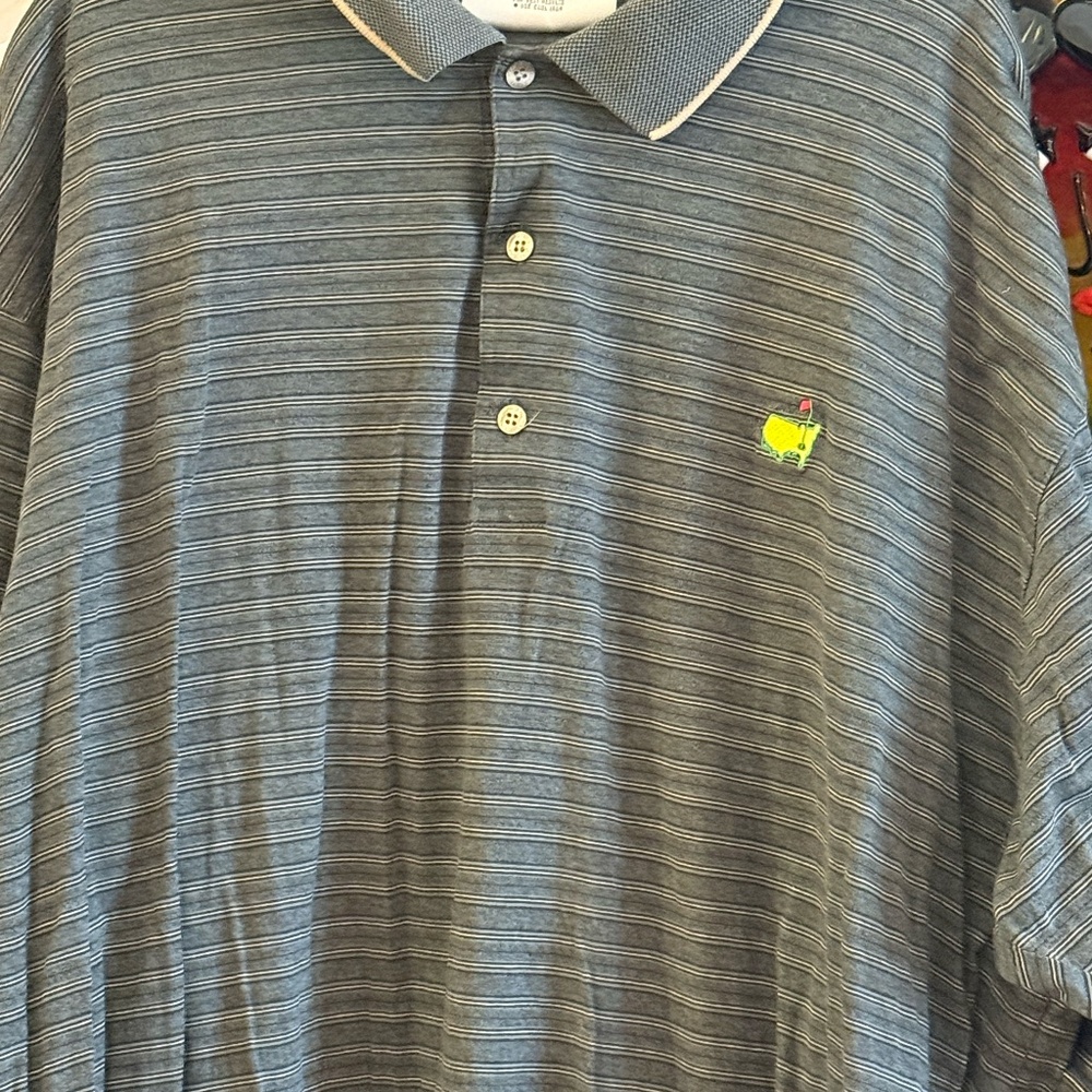Masters polo XXL mens Augusta National Golf Shop Slazenger - Picture 2 of 3